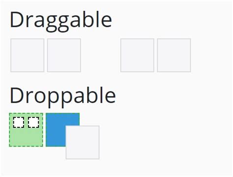 Drag and Drop with jQuery .